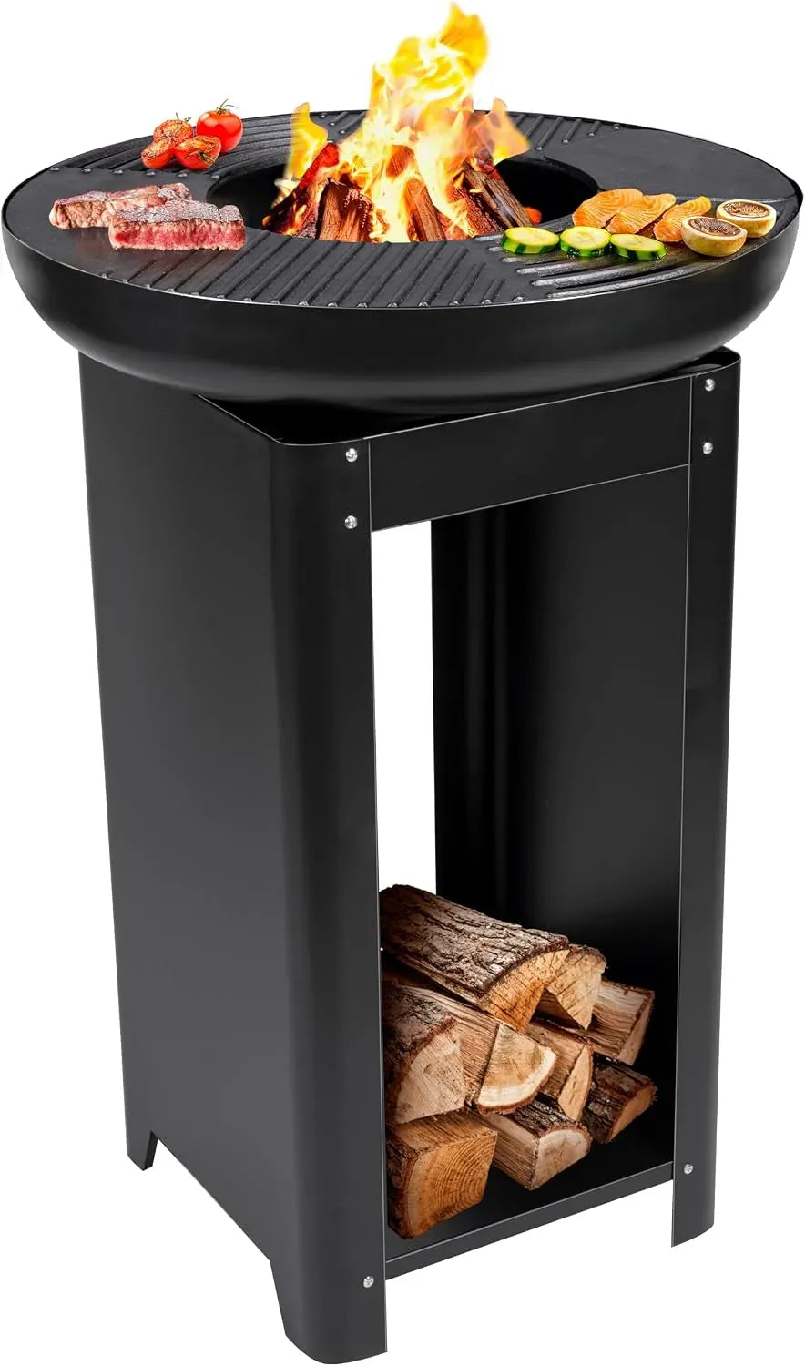Barbecue, Plancha, 61 x 90 cm, extérieur, gril, Jardin et Terrasse, BBQ