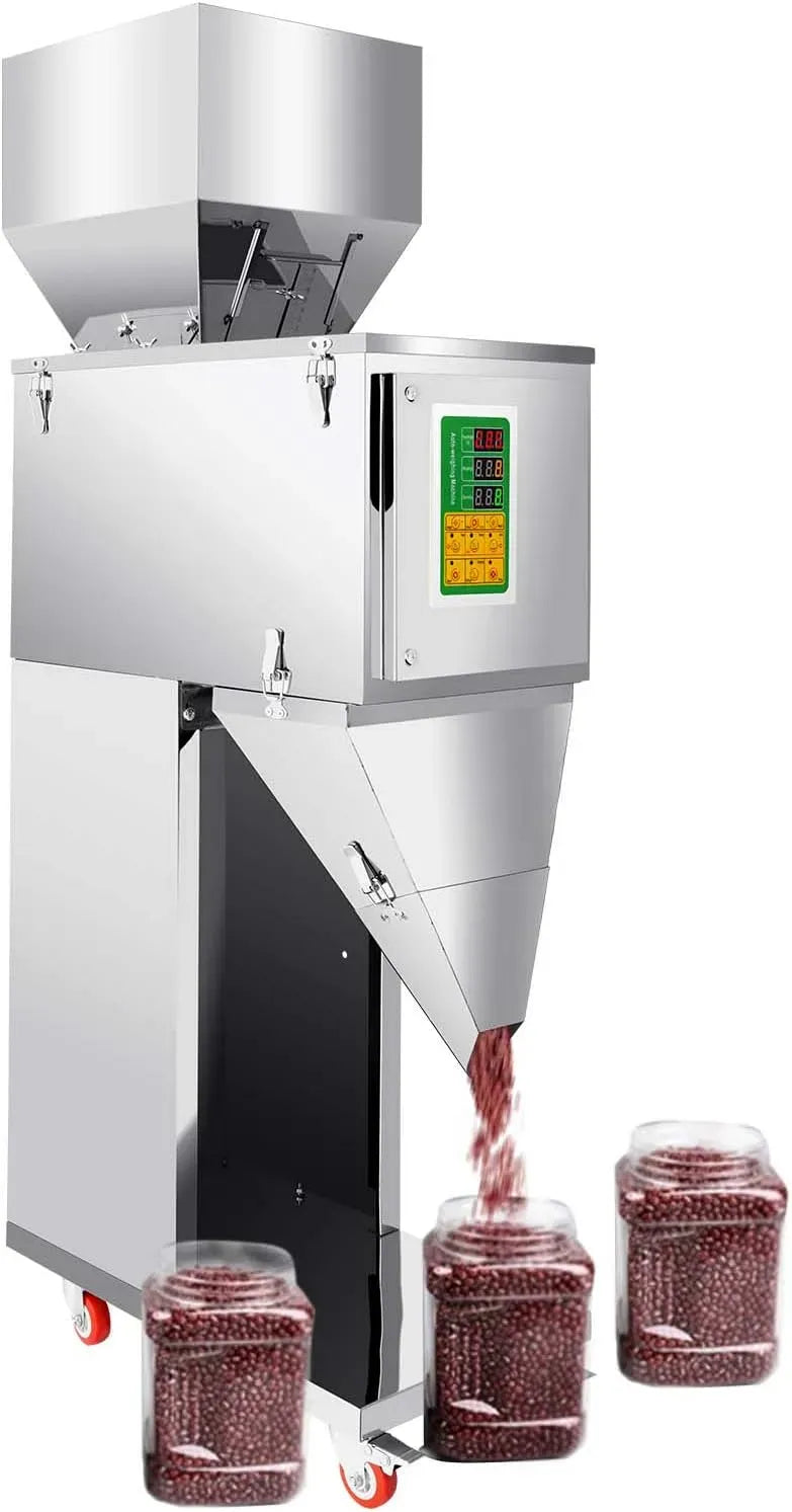 Machine de remplissage, 200 W, 999 g, acier inoxydable, pour poudre