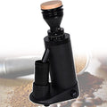 63mm-Black Moulin, broyeur à grains de café, 350 G, 63 mm, minuteur, décoration de salon, professionnel, noir, aluminium