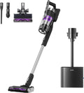 Aspirateur, 3 L, EUREKA, Autonomie 60 Min, Vidage Automatique du Bac à Poussière avec Sac de 3 L, Aspiration 24000 Pa