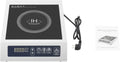 Plaque à induction, 3500 W, 220 V, table de cuisson à induction, portable, restaurant, camping, 2 zones de température, camping-cars, pour cuisines