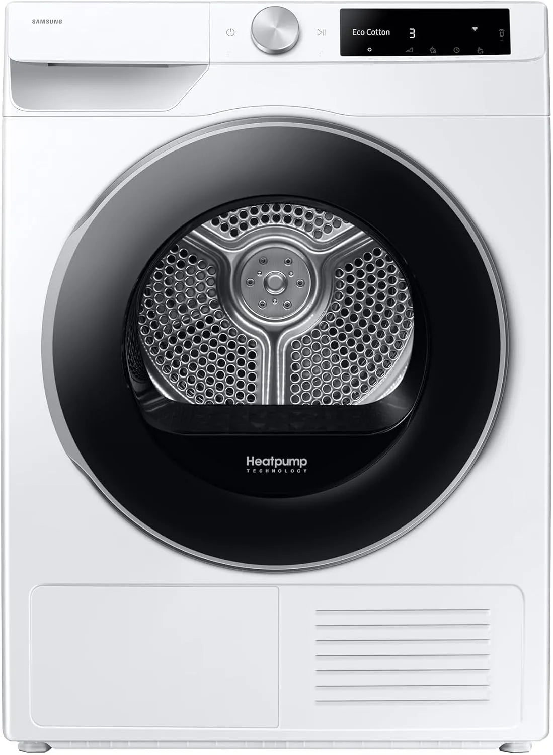 Samsung DV90DG6845LE/U3 Sèche-linge, 60 x 85 x 60 cm, 9 kg, Wi-Fi, Samsung AI Control DV90DG6845LE/U3 Sèche Linge 9 kg Pompe à Chaleur Wifi AI Dry+