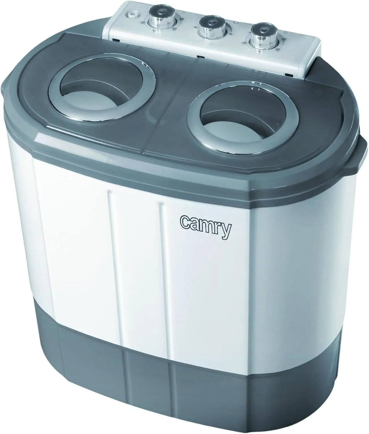 Lave-linge, 3 kg, autonome, blanc, Adler CR 8052 machine à laver Autonome Charge par dessus 3 kg Gris