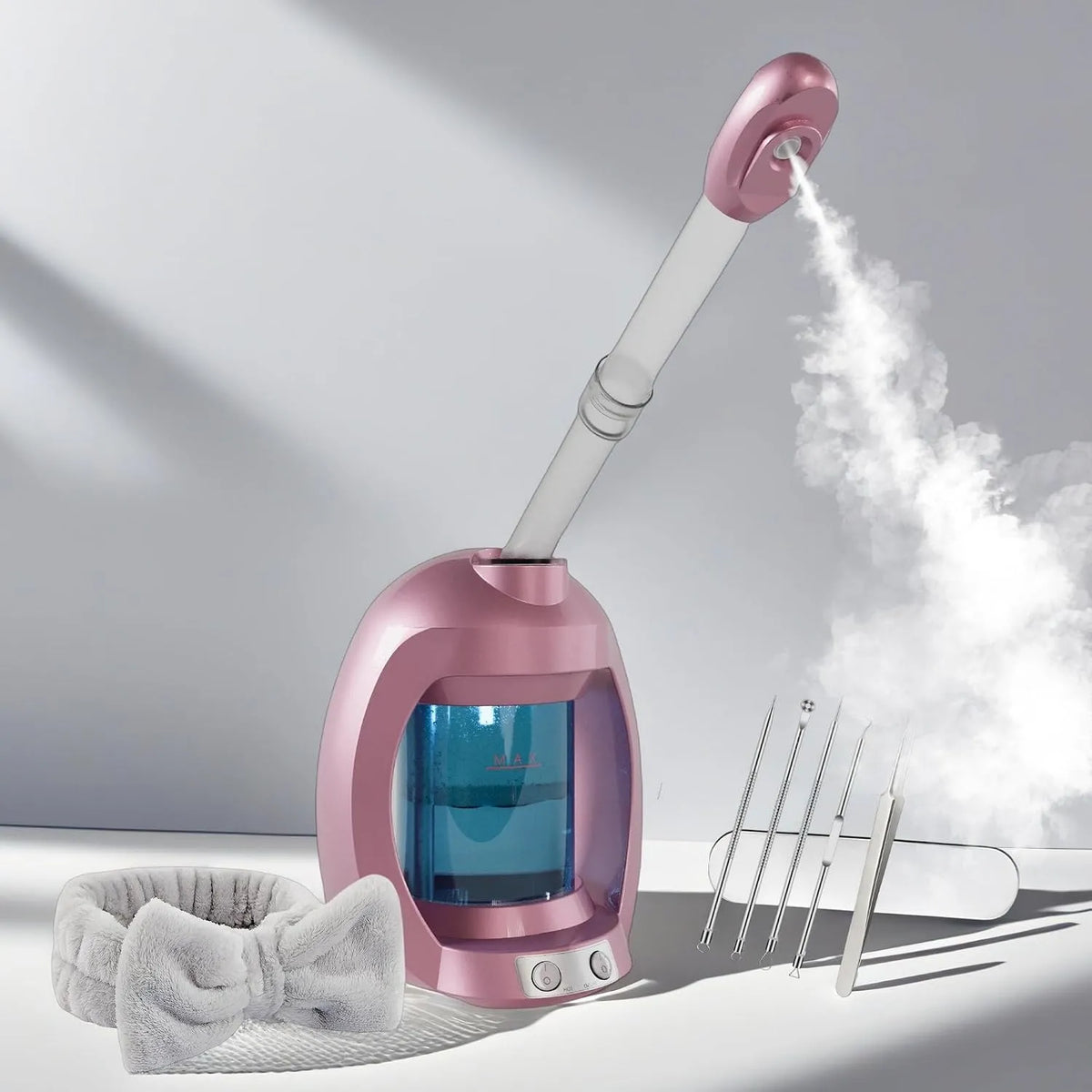 Vapeur facial nano ionique pour le visage pour le nettoyage en profondeur du visage, pour défroisseur vapeur pour usage professionnel pour le visage