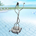 appareil électrique de nettoyage des sols, Nettoyeur, 20 pouces, 4500 psi, professionnel, acier inoxydable, pour terrasse brique carrelage béton