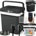 Glacière électrique, 22, 9 L, 230 V, USB, voiture, camping, mini frigo portable, 9L Mobile 230V 12V Mobile, Portable Petit, peme Glaciere Electrique