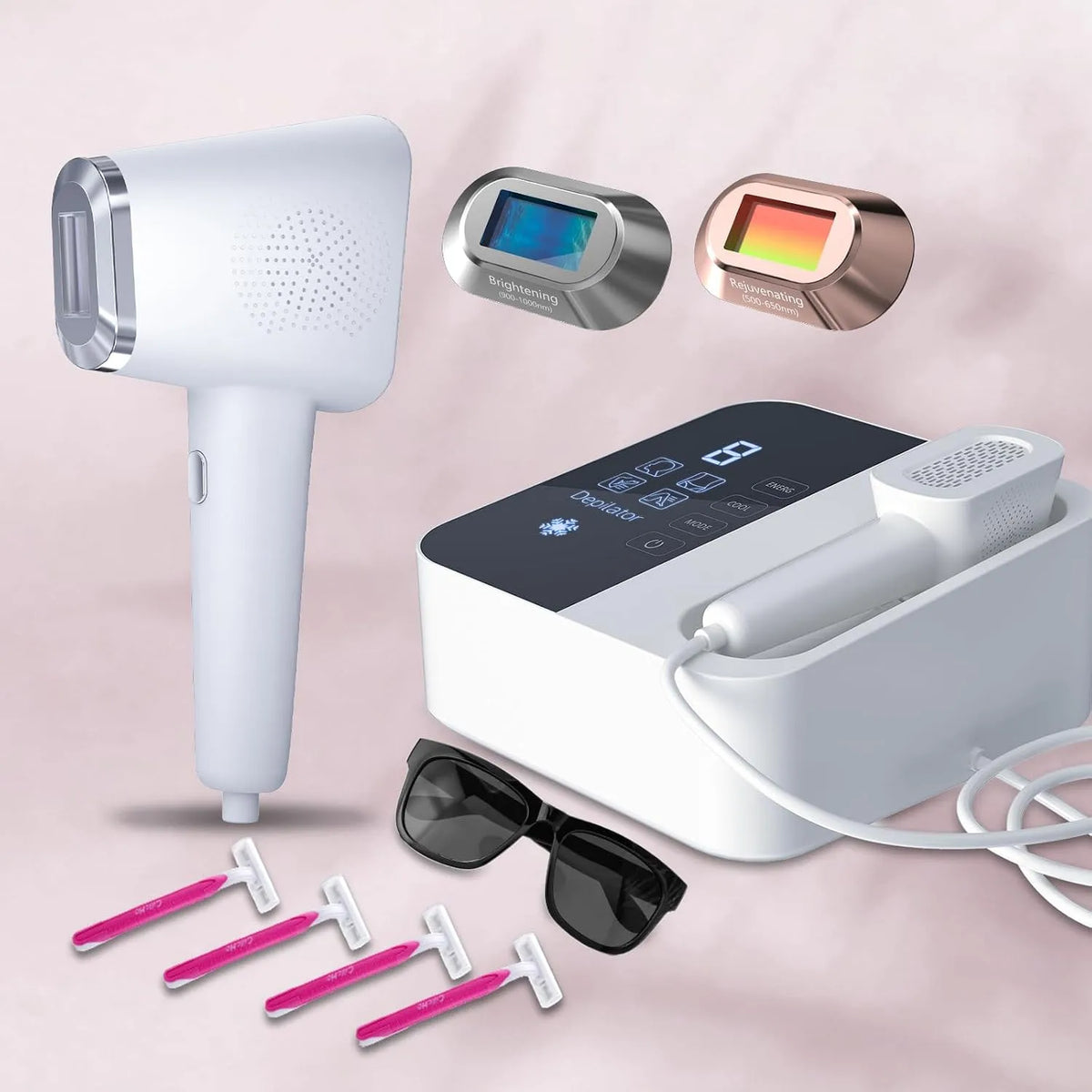 3 en 1 Épilation Laser pour Femmes et Hommes