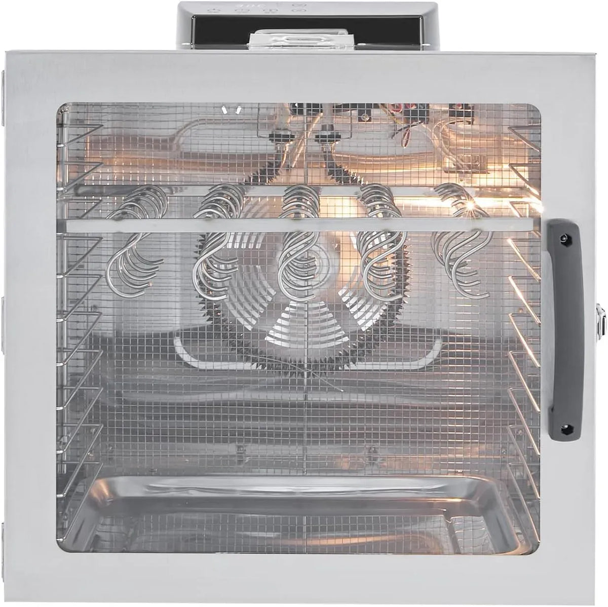 Sèche-linge W 1800, 42,5 L, 1000 W, 30 à 90 °C, minuteur, 2 zones de température, acier inoxydable
