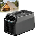 Climatiseur Grey-800W, 800 W, portable, minuteur, silencieux, camping, gris, Climatisation Silencieuse a Faible Consommation