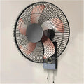 Ventilateur, silencieux, ventilateur pour circulation d'air, Ventilateur oscillant mural avec pales métalliques