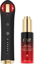 FAQ 502 Lampe, rouge, LED, 502 Lampe Visage LED Rouge & Infrarouge + Sérum Peptide Lumière Rouge