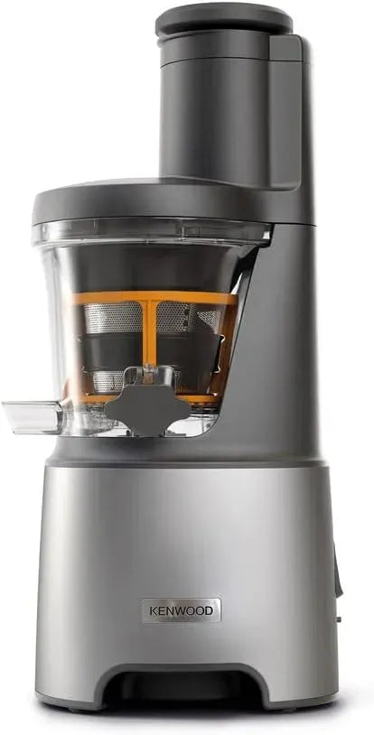 Kenwood JMP85.00SI Küchengeräte PureJuice Pro Centrifugeuse jus faits maison, ouverture XXL fruits entiers, 230 W, avec faible vitesse rotation