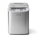 Machine à glaçons KB14 12kg/24h, 2,1 L, grand réservoir, écran LCD, acier inoxydable, Bar, 9 Glaçons en 6 min, 2 Tailles de Glaçons