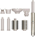 VEVOR moyens et courts, pour cheveux longs, Fer à friser 8 en 1, fer à boucler de 34,5 mm, avec 2 barils, pour tous les types de cheveux, 2 brosses