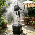 Ventilateur 160-200cm, 42 L, extérieur, industriel, 3 vitesses, oscillation