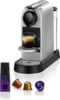 Nespresso XN741B10 Cafetière électrique, machine à café, Machine à Café Krups Citiz Argent Cafetière à Capsules
