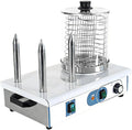 3Stick Machine à Hot-Dogs, maintien au chaud, gril, vapeur, professionnel, amovible, fonction chauffante, acier inoxydable