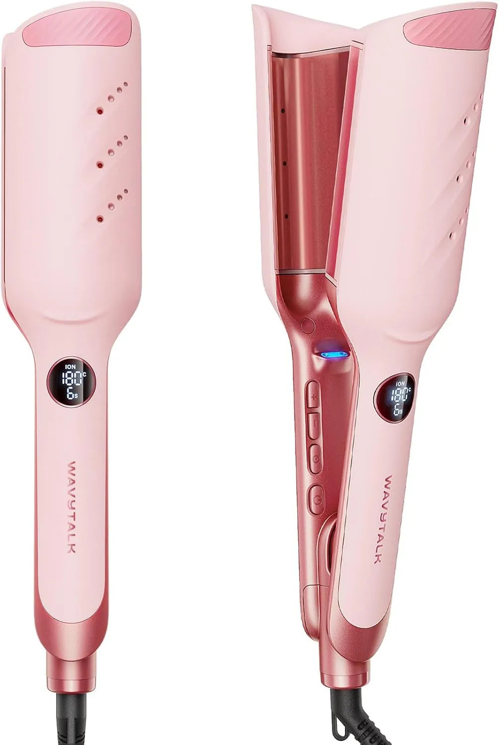 Anti-Scald Ionique pour Ondes Beach Waves, Wavytalk Boucleur à Cheveux 35mm