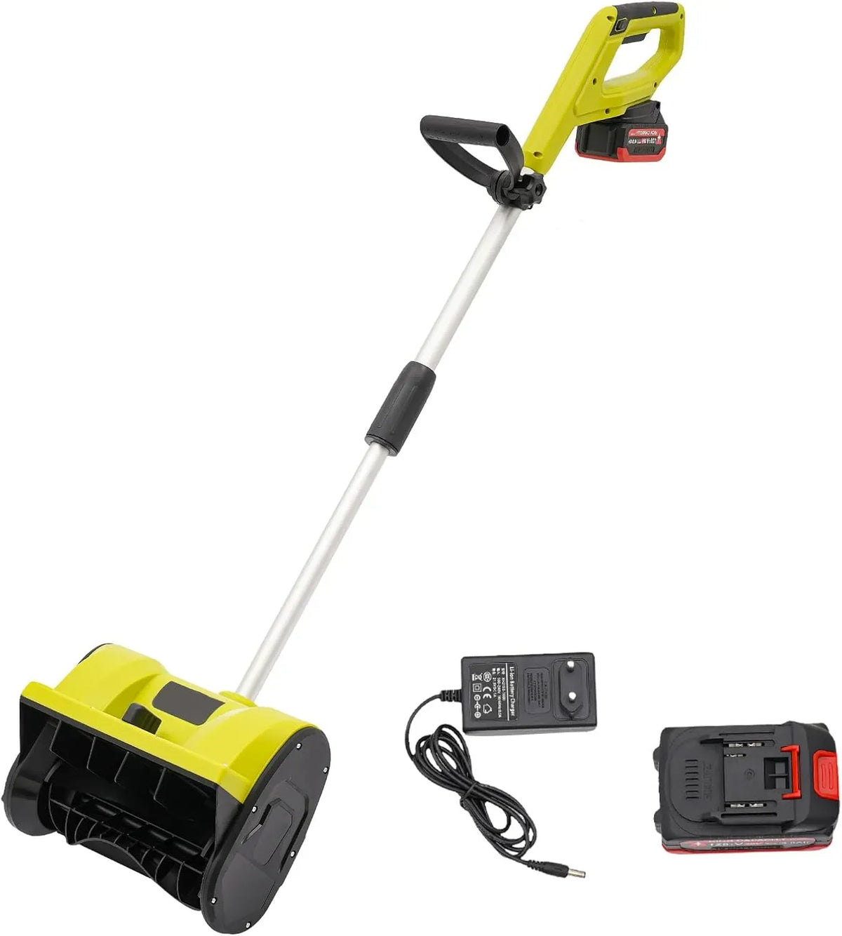 chargeur, batterie, 32 cm, 1200 W, 60 dB, 16 cm, 8 m, sans fil