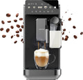 Cecotec Machine à Caf, machine à café électrique, 2 L, 2230 W, tactile, grand réservoir, bois