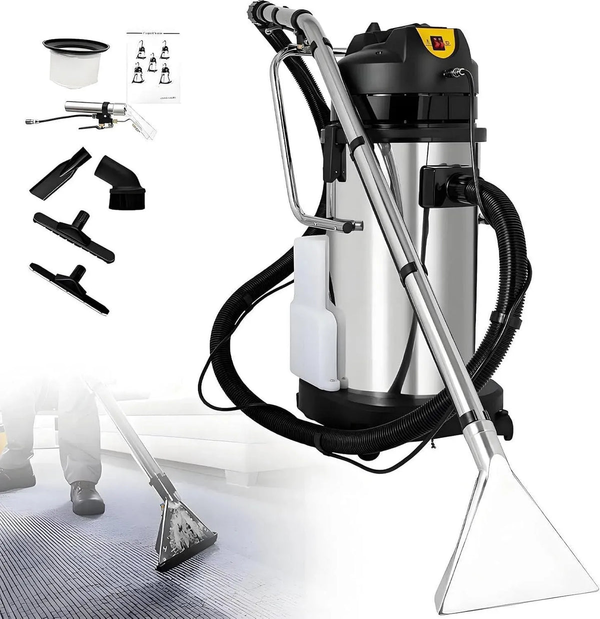 20L/30L/40L Tapis, 40 L, 1034 W, 20 L, 30 L, 53 L, pour Tapis et Sièges Auto 20L, Nettoyeur