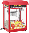 C 2 Machine à pop-corn, 1500 W, restauration, 2 zones de température, rouge, pour pop-corn sucré et salé Rouge Machine à pop-corn auto
