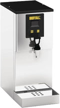 Distributeur, 10 L, 70 à 96 °C, 3 kW, acier inoxydable, bois, pour thé et café