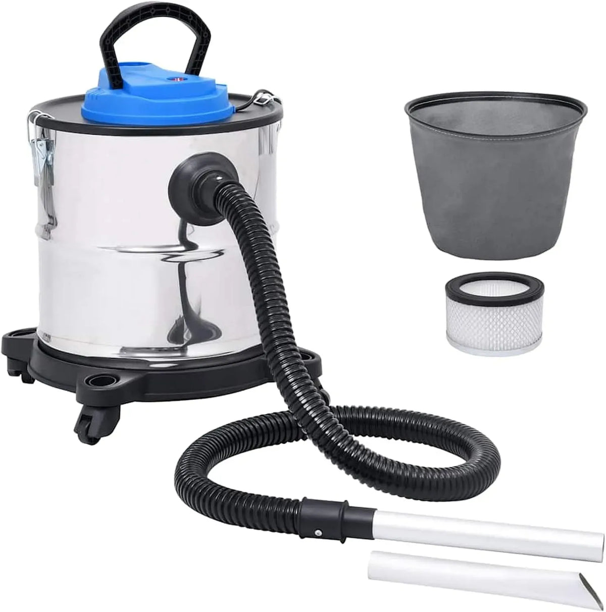 Ustensile de cuisson, 20 L, 1200 W, Homgoday Aspirateur à cendres 1200W, Filtre HEPA