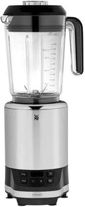 WMF Blender, 1,2 L, 2 bouteilles, 1200 W, 3 programmes, amovible, acier inoxydable, Inox 18/10 Cromargan, Kult Pro 0416530011, Bol 1,2 L, 6 vitesses