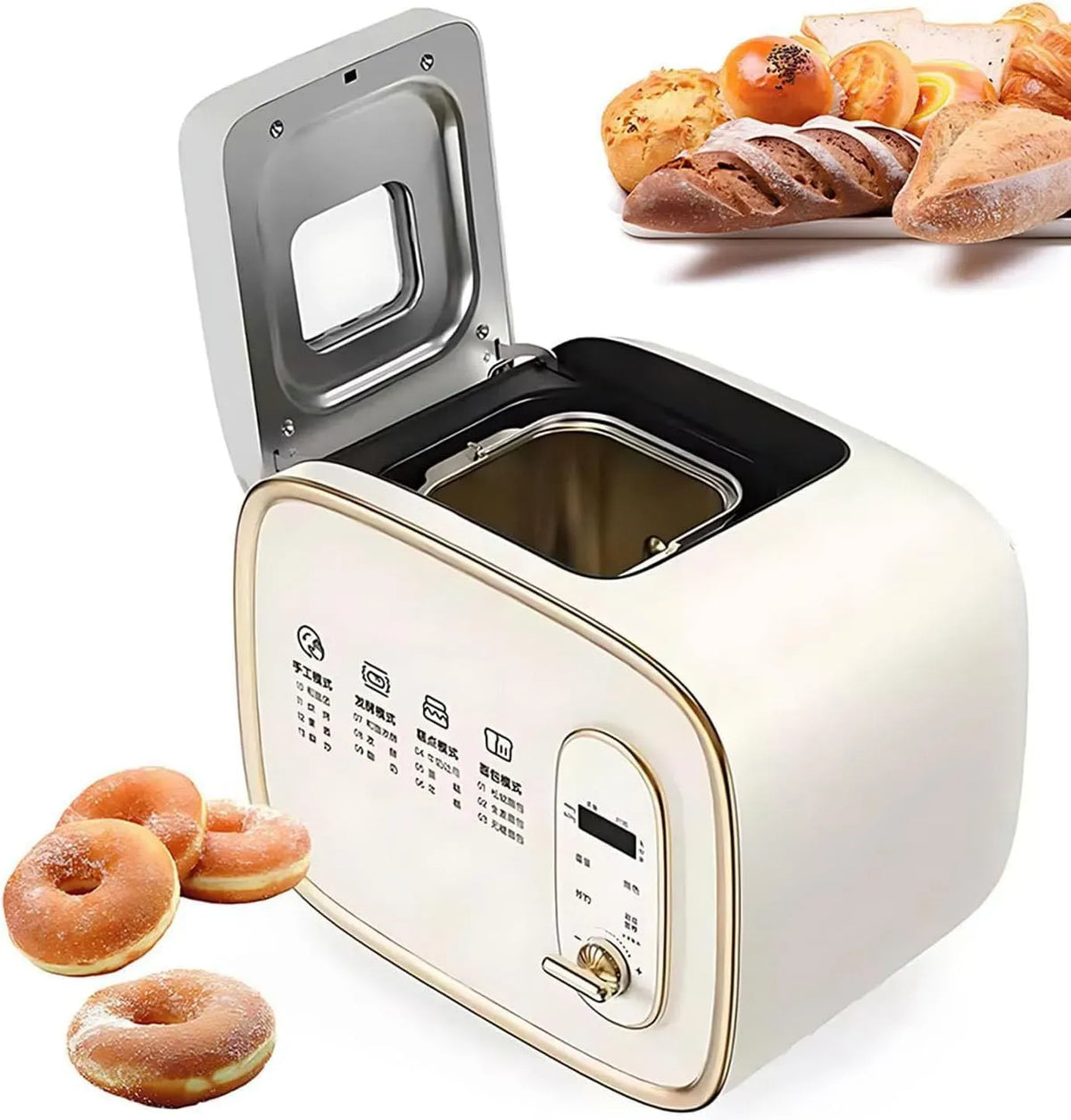 Machine à pain, 600 g, machine à faire du pain, maintien au chaud