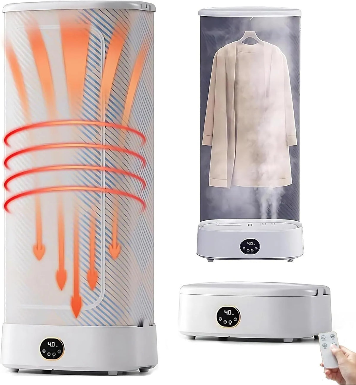 Machine à Repasser, 1000 W, vapeur, pour Rafraîchir Et Sécher Le Linge
