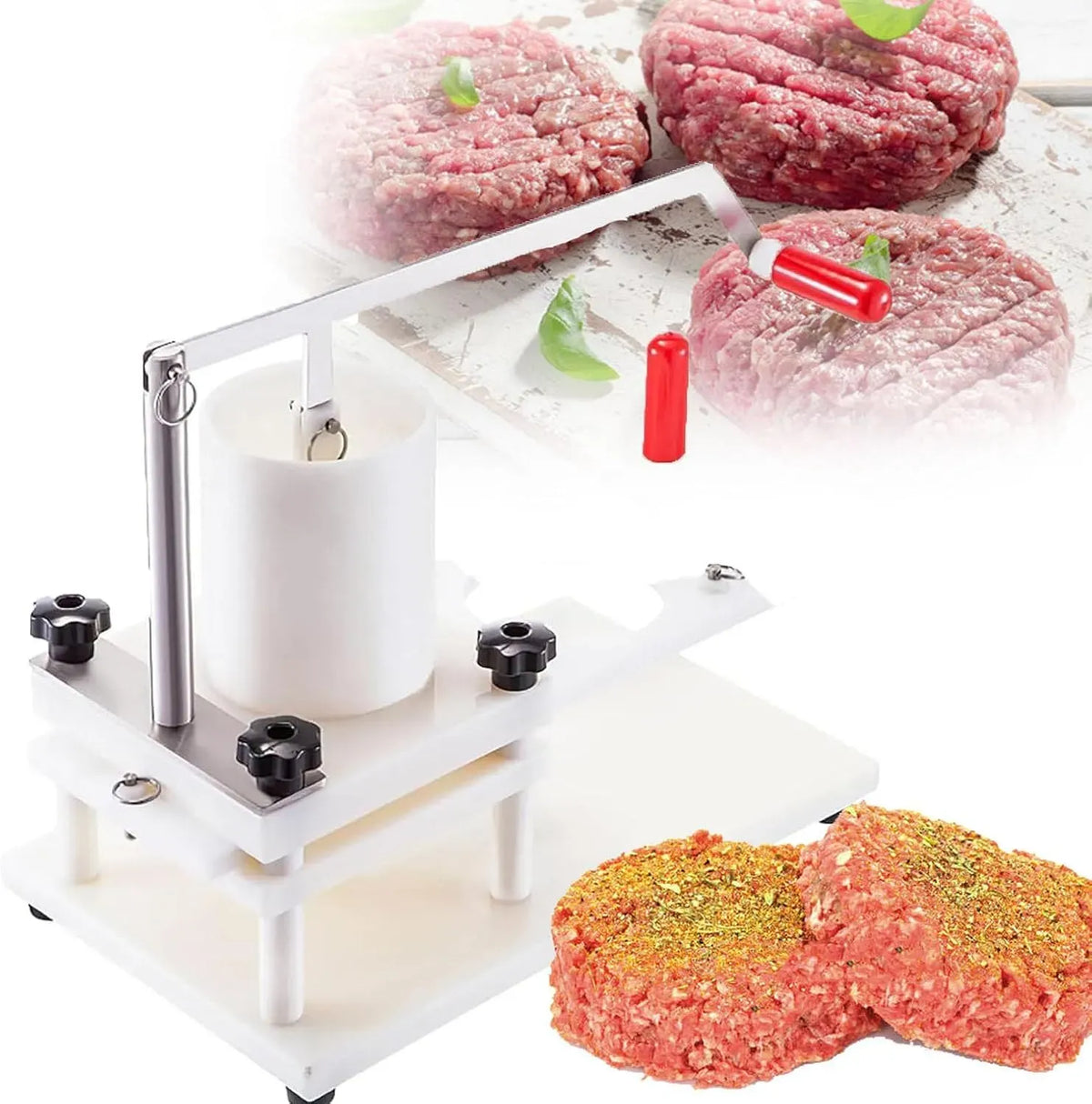 Machine à hamburger, 1,5 kg, professionnel, restaurant, pour cuisines commerciales
