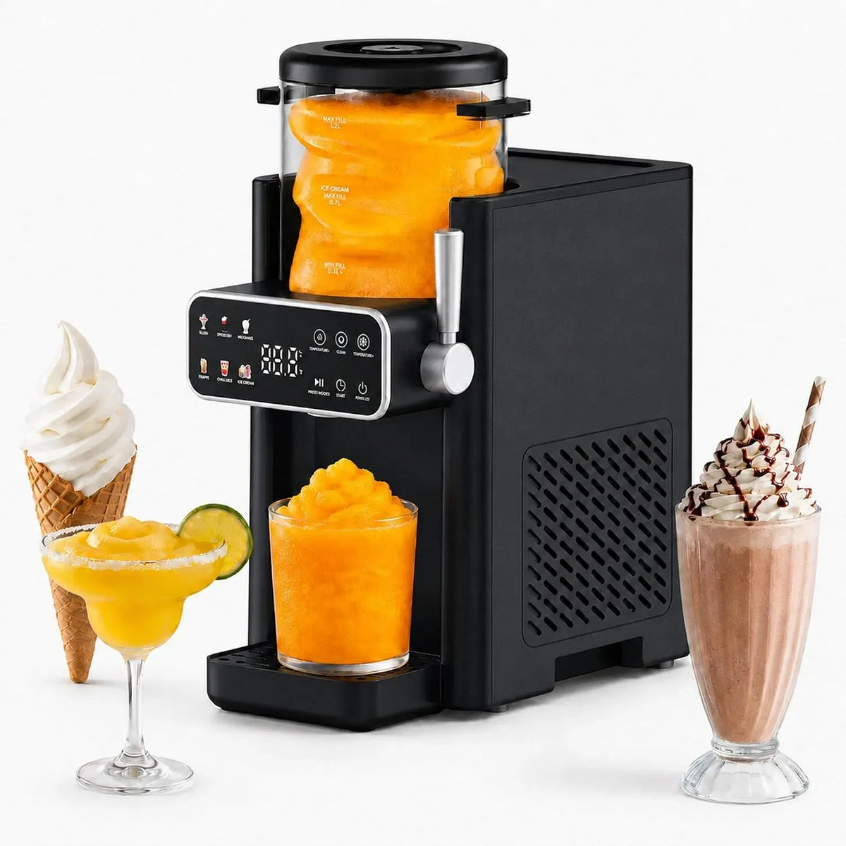Machine, minuteur, pour la maison, frappé, nettoyage automatique