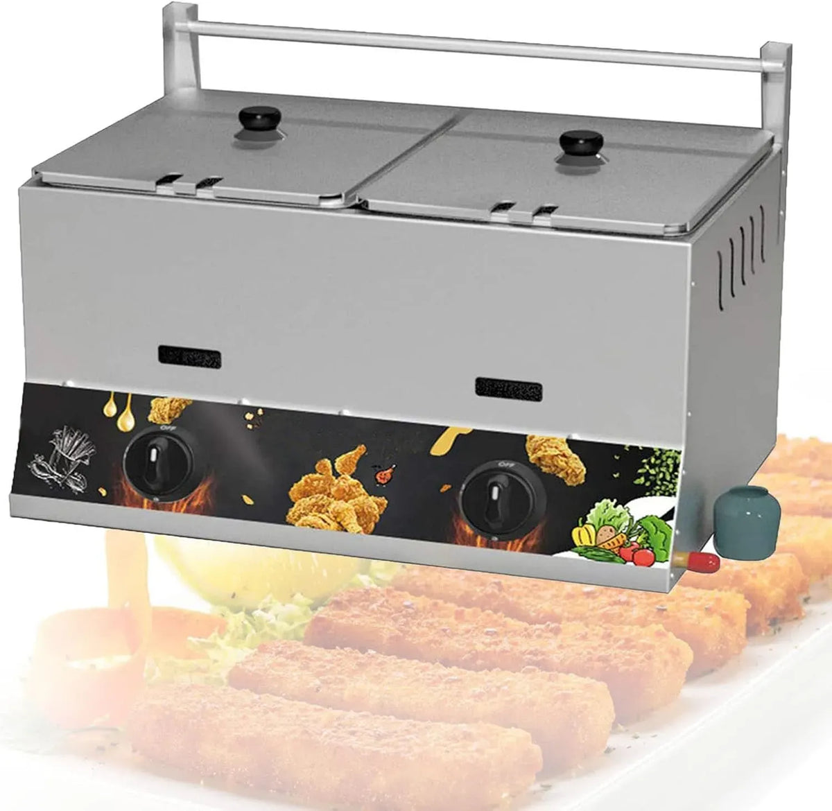 Radiateur électrique, vapeur, professionnel, acier inoxydable, aliments et vapeur