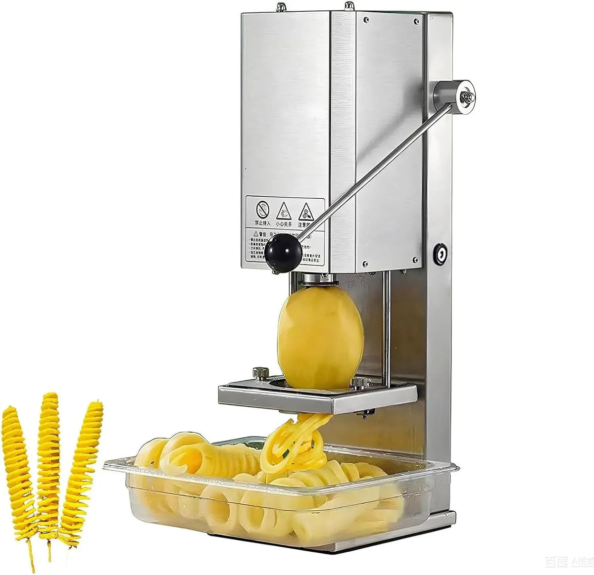 carottes, épaisseur réglable, pour Éplucheur automatique de pommes de terre avec lames en acier inoxydable, finition rapide, idéal pour pommes de