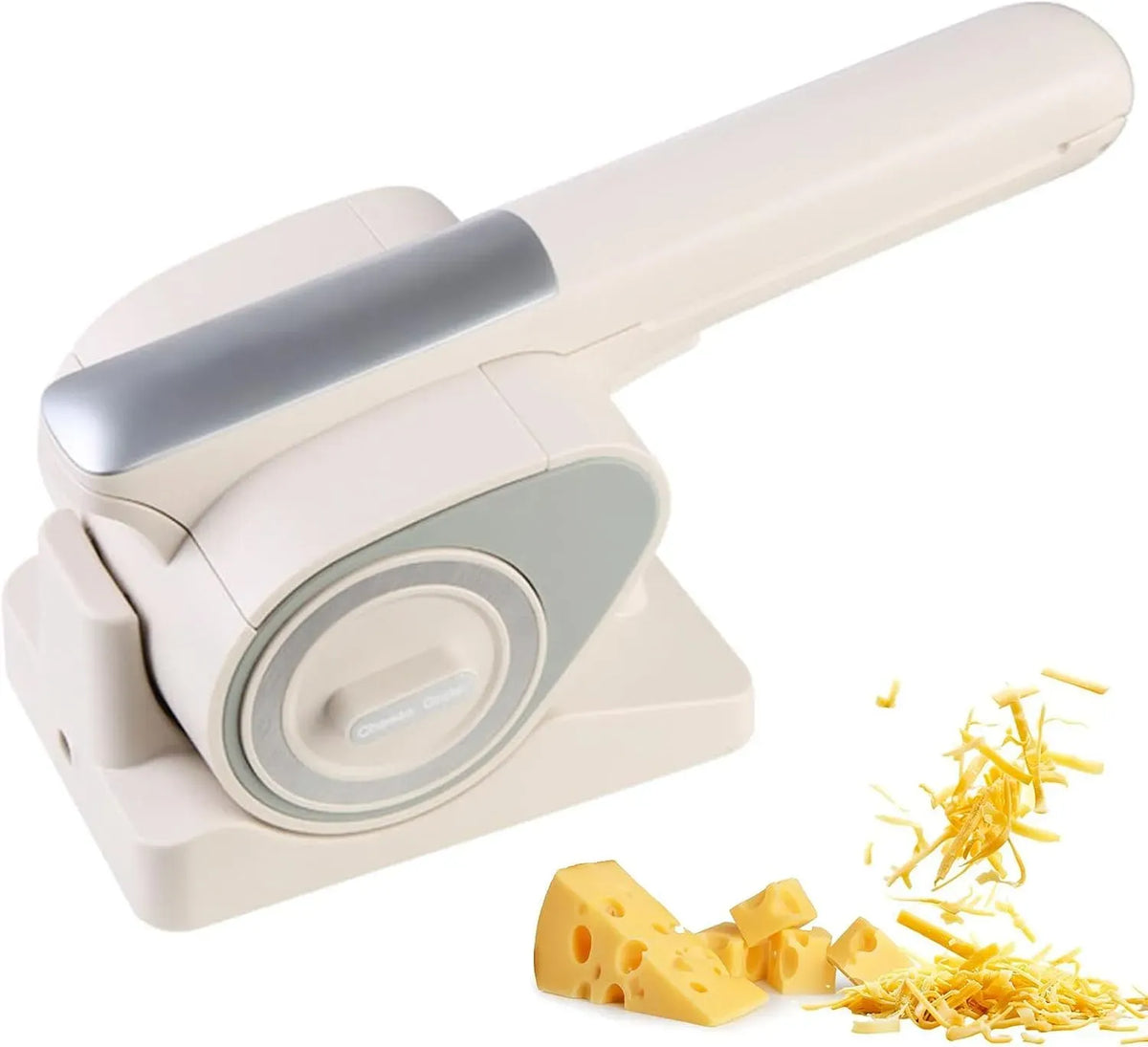 chocolat, broyeur portatif rechargeable pour fromage, Râpe à fromage électrique sans fil avec 2 tambours rotatifs, noix, légumes