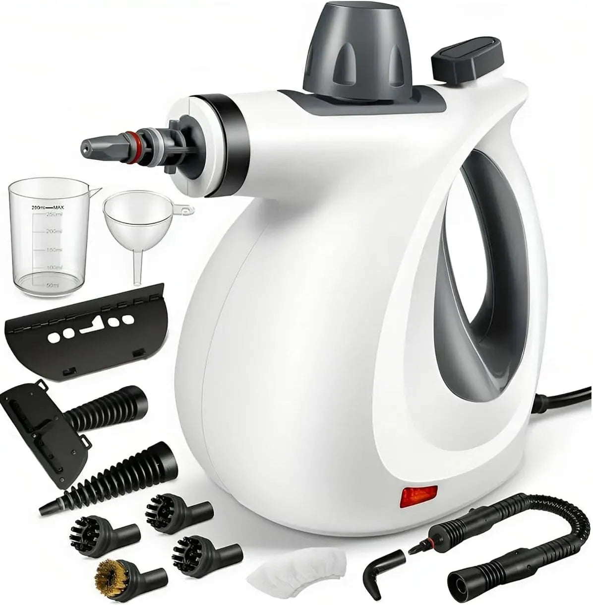 Nettoyeur vapeur, FLOTTY, portable, s'évaporer Ménage 3x plus vite, 2026 Original Eau + Vapeur, Livré avec 12 accessoires, Steam Pro