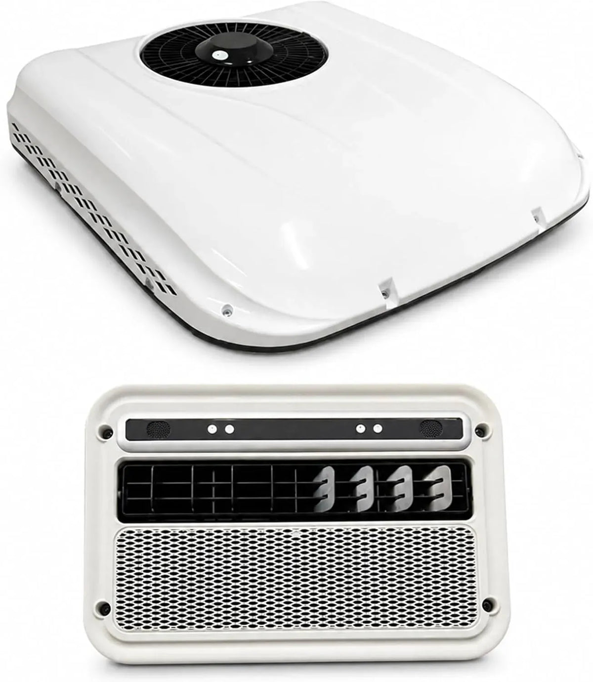 Climatiseur 12V/24V, 12 V, camping, Large Flux D'Air Et Télécommande pour Camping-Cars, Bus Et Pick-Up 12V