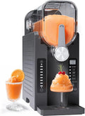AD03 Machine à slush, 2 L, 6 programmes, noir, pour la maison pour slushi, INITIO