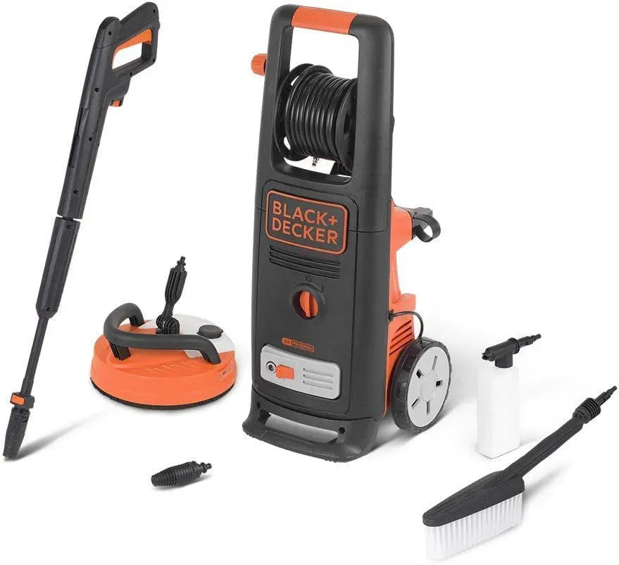 Black+Decker BXPW2000PE Nettoyeur haute pression, 2000 W, noir, 140 Bar, 440 l/h