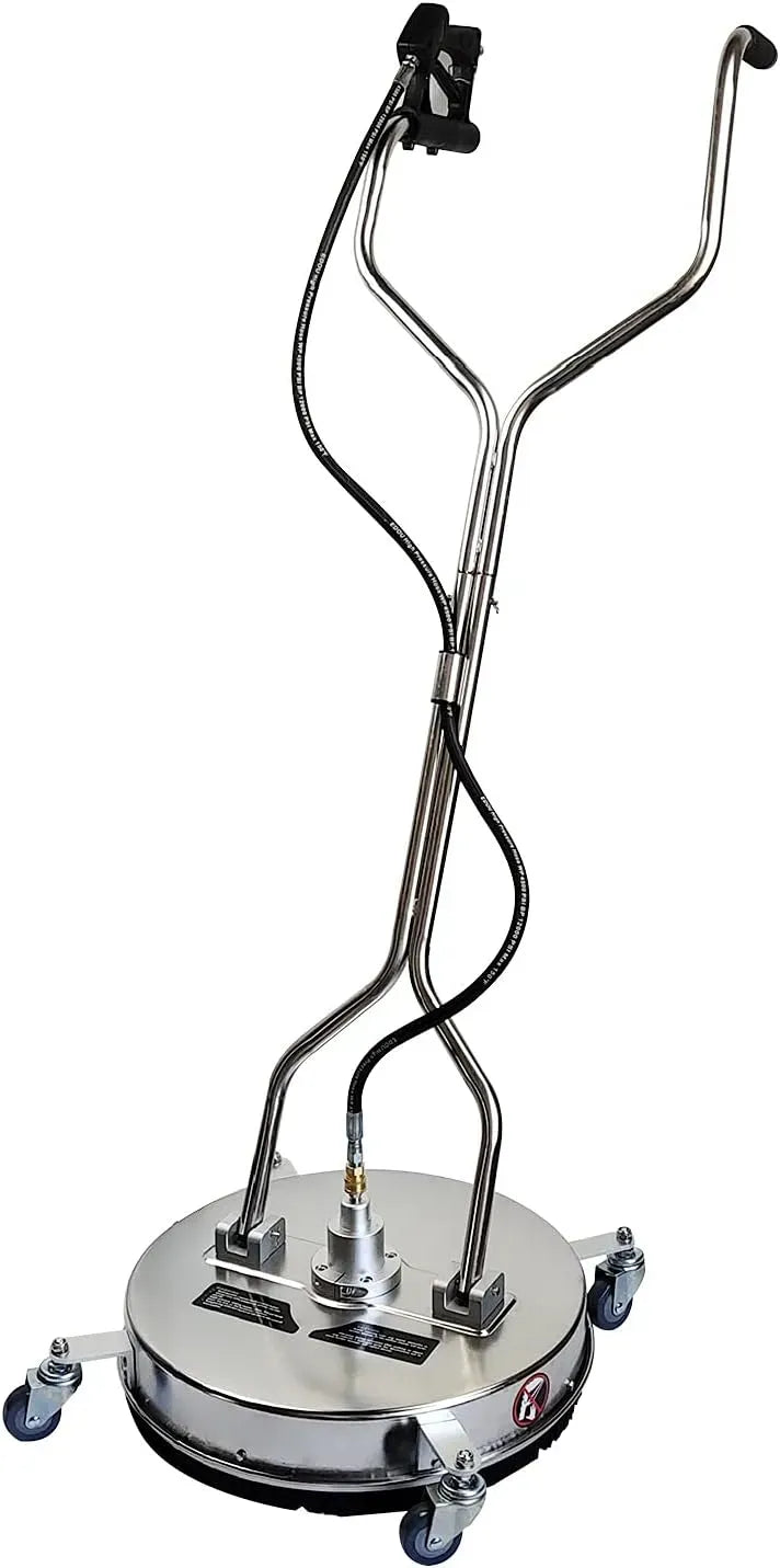 Nettoyeur haute pression INOX 6 6.6GPM, 20 pouces, roulettes de déplacement, professionnel, acier inoxydable
