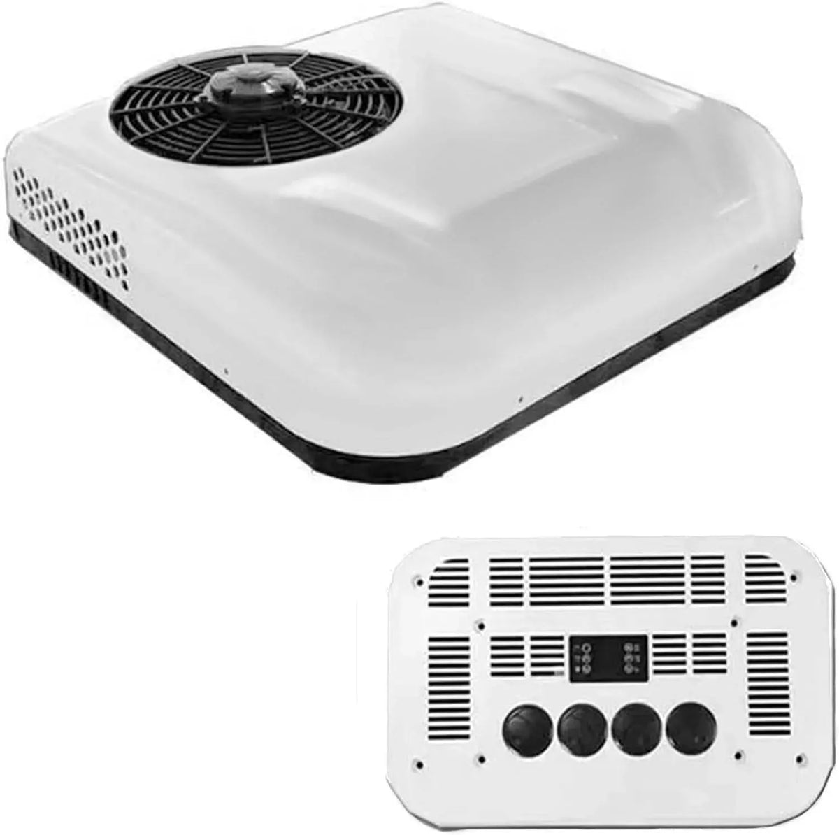 Climatiseur, 24 V, silencieux, camping, blanc, convient pour caravanes et camping-cars