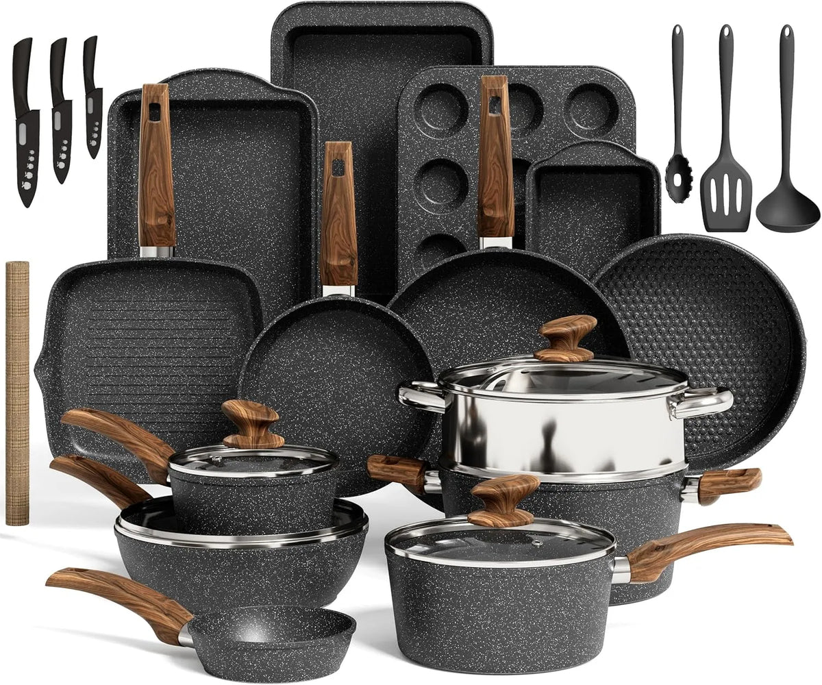 Ustensile de cuisson, KITCHEN ACADEMY, noir, ustensile de cuisine