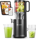 Extracteur de jus, 200 W, AOBOSI, silencieux, Grande Ouverture 135 mm
