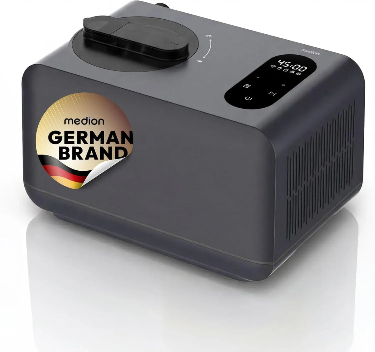 Écran tactile, Sorbetière à compresseur, pour auto-refroidissante, MD 100087, glace yaourt et granité sans prérefroidir, avec verre doseur