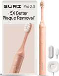 batterie, capteur, Brosse, brosse à dents rechargeable, SURI