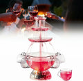 Machine à Fontaine, professionnel, acier inoxydable, rouge, verre, pour Vin Rouge