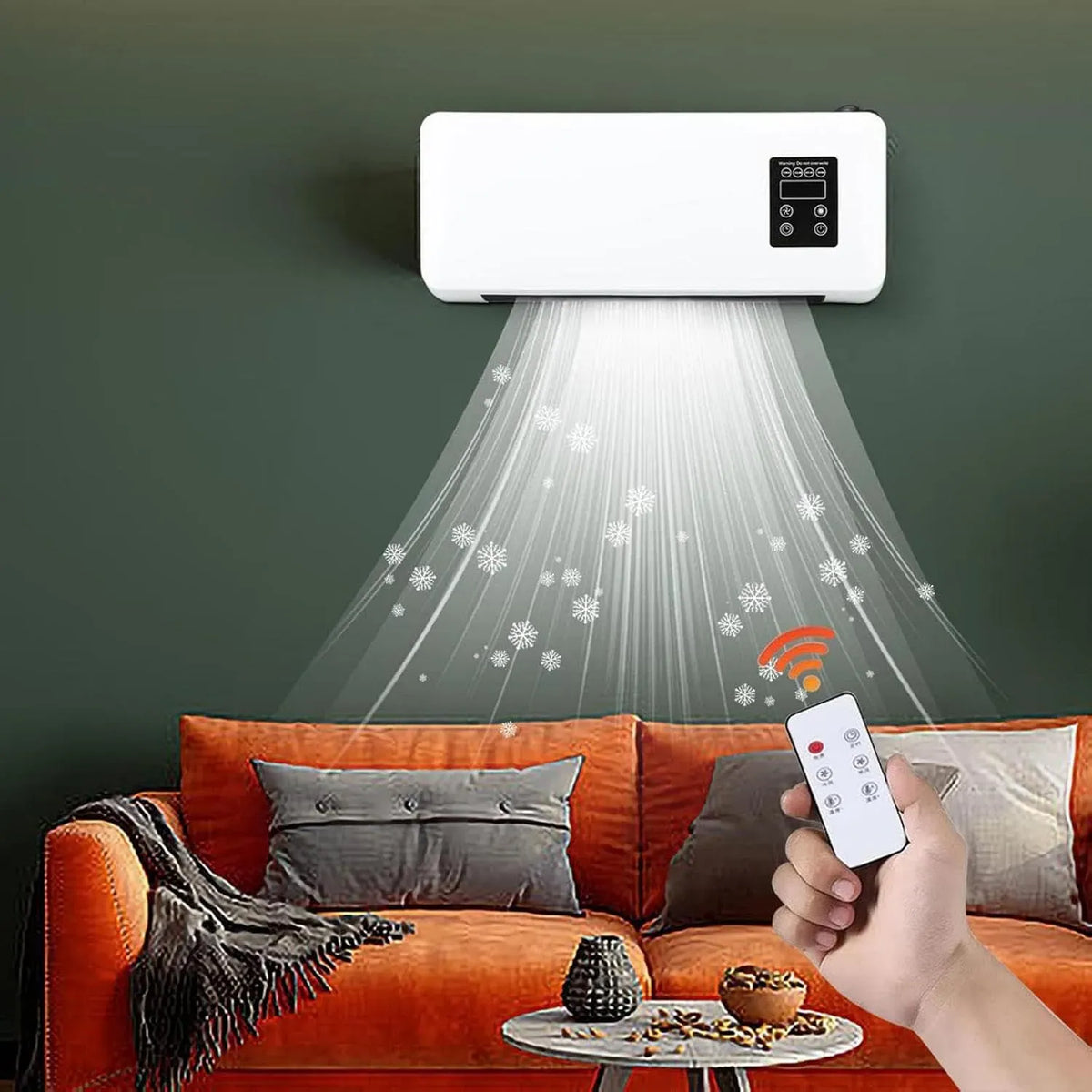 Climatiseur, portable, silencieux, appareil de climatisation, Climatiseur et rafraîchisseur d'air Portable 2 en 1 Silencieux