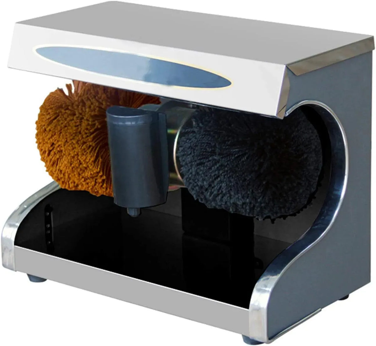 Cireuse à Chaussures électrique, Silver, pour Ménage de Nettoyage Chaussures Complet à Induction Automatique