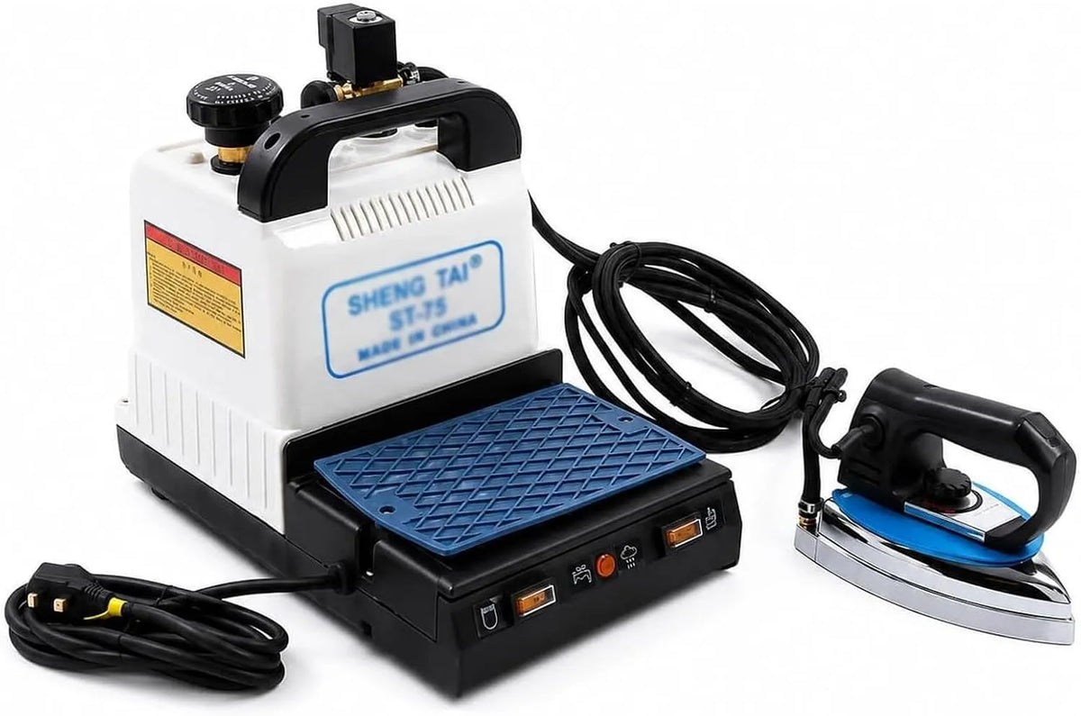 Station, fer à repasser électrique, 2 L, 1600 W, industriel, grand réservoir, vapeur, professionnel